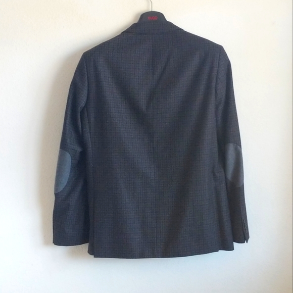 Benvenuto Black Label checkered wool suit jacket - Picture 2 of 10